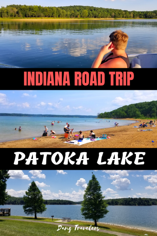 Looking for an Indiana lake to visit? Check out Patoka Lake in the southern section of the state. There's camping, boating, hiking, fishing, and much more to do. #Indiana #PatokaLake #Houseboats #beach #lake