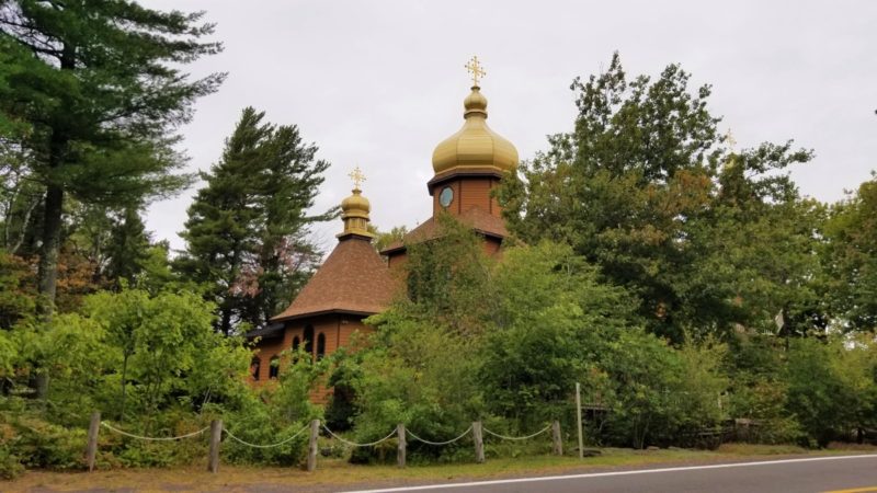 Holy Transfiguration Skete, a Catholic Monastery of the Byzantine Rite. A must-stop in Copper Harbor, Michigan.