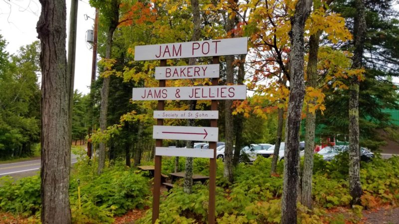 The Jampot on the Keweenaw Peninsula in Michigan.