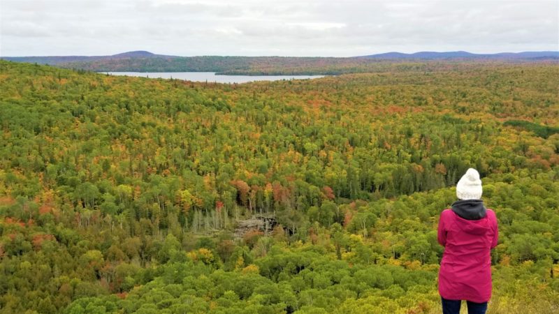 The beautiful Brockway Mountain drive is just one thing to do on a fall road trip to Upper Michigan's Keweenaw Peninsula.