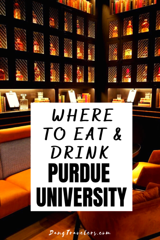 If you are looking for where to eat and drink on your visit to Purdue University, look no further than the 8Eleven Bistro and Boiler Up Bar at the newly renovated Purdue Memorial Union Club Hotel. Delicious food and hand-crafted drinks. #purdueuniversity #unionclubhotel #bar #drinking #restaurants #westlafayette