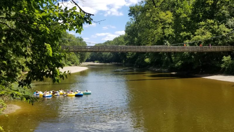 Tubing on Sugar Creek