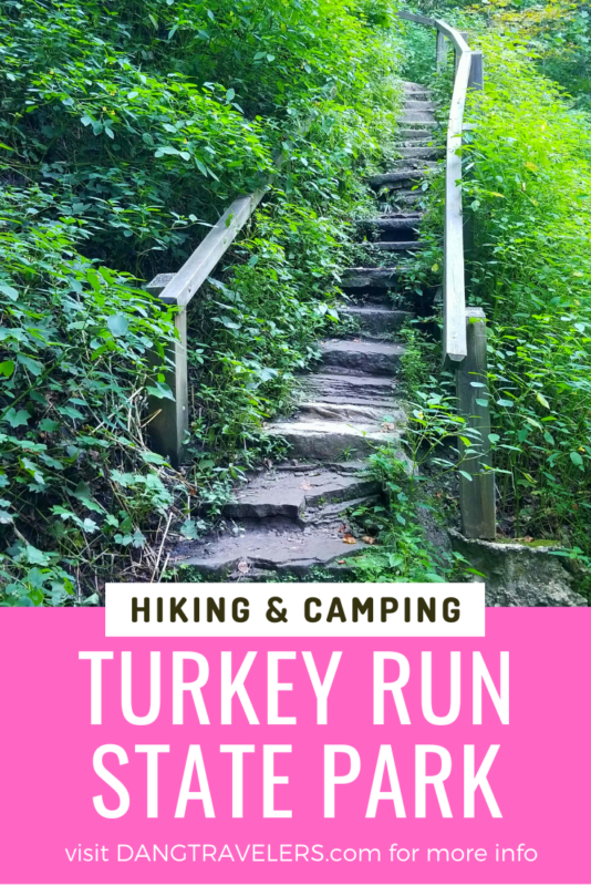 The best hiking and camping guide for Turkey Run State Park in Indiana. Where to stay, which hiking trails to take, and how to plan a great trip! #indiana #outdoors #camping #hiking #statepark