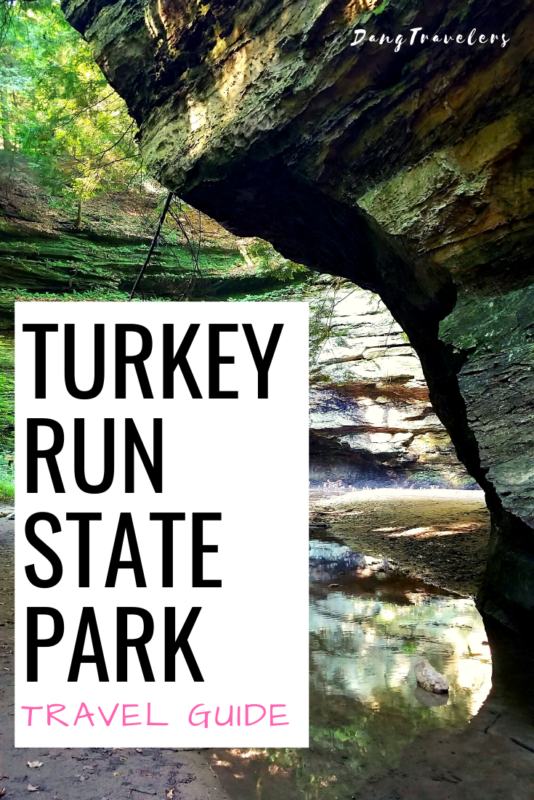 The ultimate Turkey Run camping and hiking guide with all the best trails and lodging options. #indiana #hiking #camping #outdoors #turkeyrun