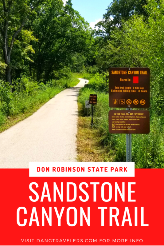 The beautiful Sandstone Canyon Trail in Don Robinson State Park is the perfect summer hike. The 4-mile trail is a close drive from St. Louis and offers a good workout in the unspoiled countryside. And the colorful mushrooms provide an aura of enchantment. #stlouis #missouri #hiking #summer #travel