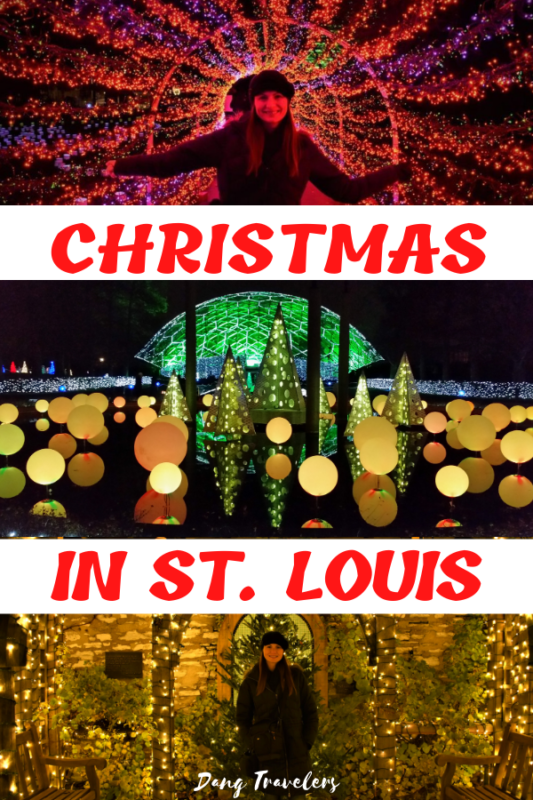 Christmas in St. Louis is a great time of year. Head over to the Garden Glow at the Missouri Botanical Garden for an unforgettable night of dancing Christmas lights, holiday tunes, hot chocolate, and more. #stlouis #christmas #missouri