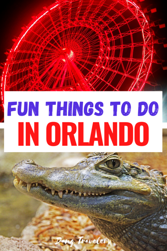 ¡La mejor lista de cosas que hacer en Orlando! ¡Las mejores cosas que hacer en Orlando incluyen atracciones locales, caimanes, bares divertidos y actividades para niños más! Tanto si eres un adulto que busca entretenimiento como una familia con niños que busca hacer cosas además de los parques, ¡consulta esta lista! #orlando #florida #ademásdeDisney #parejas