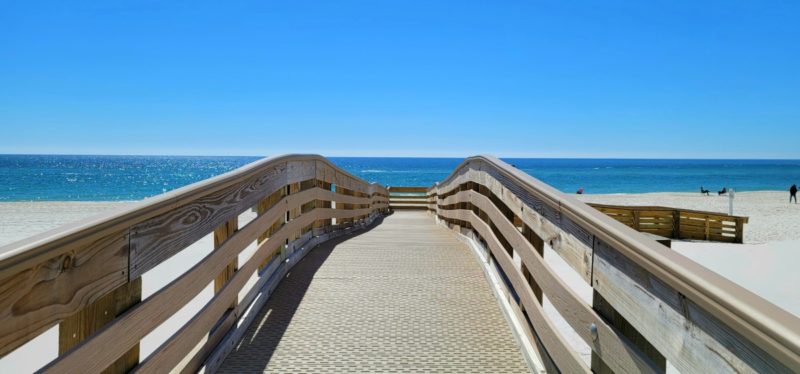 One of the best things to do in Alabama, soak up the sun at Gulf Shores Beach.