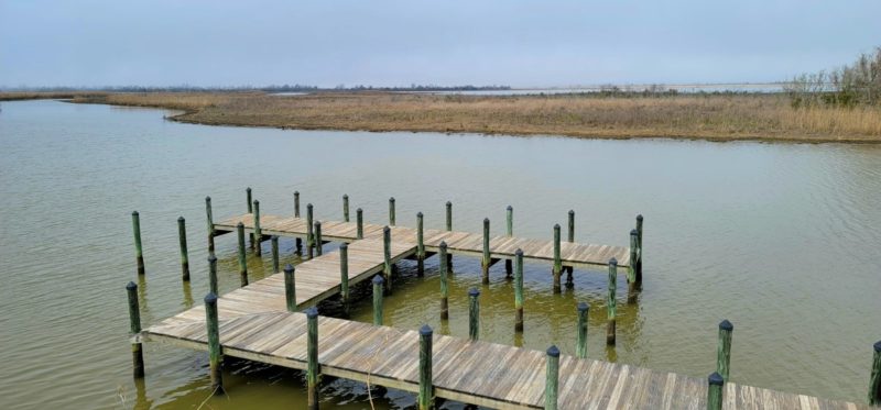 A view of the Delta River in Mobile.