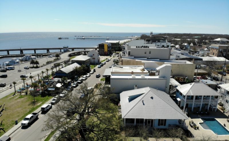 Drone footage of Bay St. Louis one of the many great Mississippi Gulf Coast things to do. 