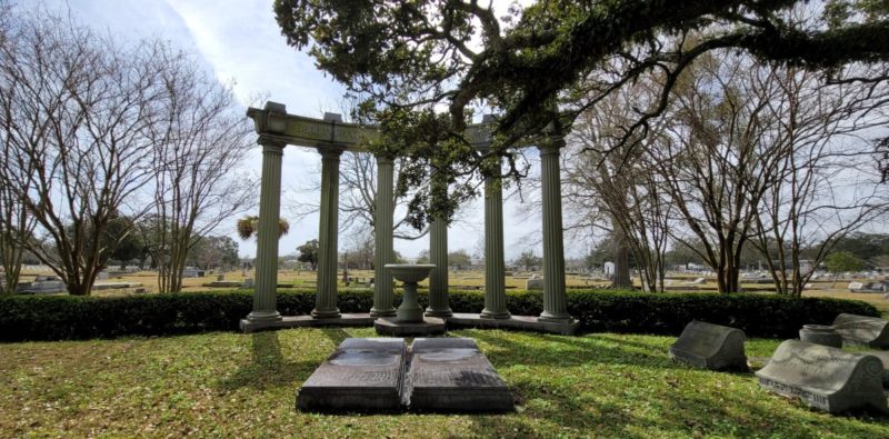 The Bellingrath Family Burial Site in Magnolia Cemetery in Mobile, Alabama.