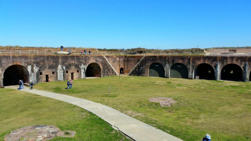 Learn about our Gulf's history at Fort Morgan Historic Site is one of the interesting things to do in Alabama.
