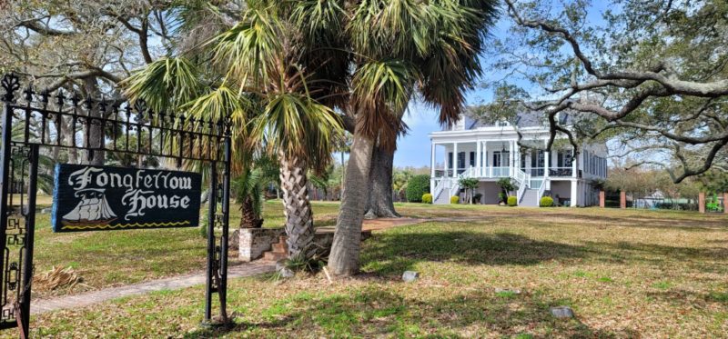 The Longfellow House in Pascagoula, one of the coastal Mississippi towns.