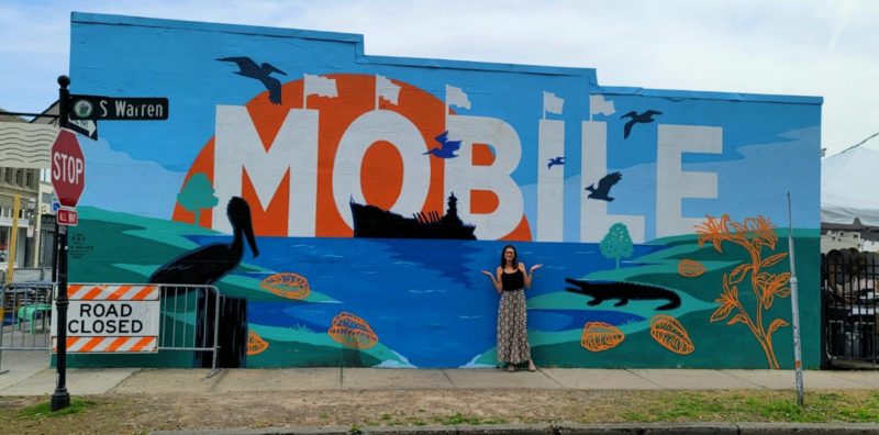 The Mobile Mural at 517 Dauphin Street.