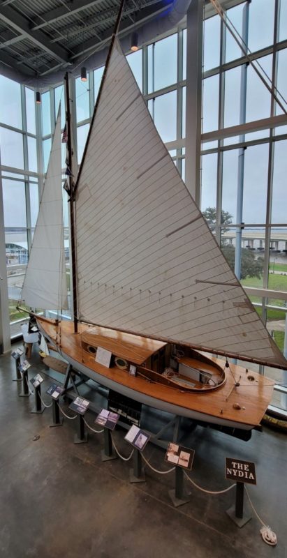 The Nydia at the Maritime & Seafood Industry Museum.