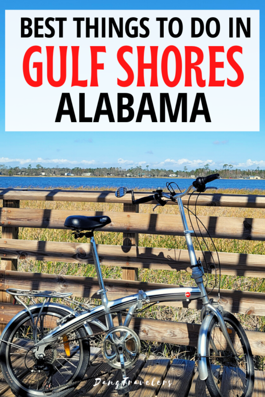 A bike in Gulf State Park in Gulf Shores, Alabama.