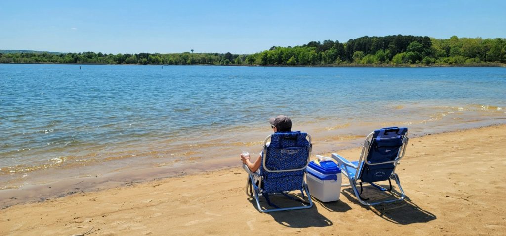 Two of our favorite backpack beach chairs are the RIO Beach 4-Position Lace-Up Backpack Folding Beach Chair and the Tommy Bahama Lounge Beach Chair.