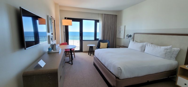 The Lodge at Gulf State Park Rooms - King bed with a view.