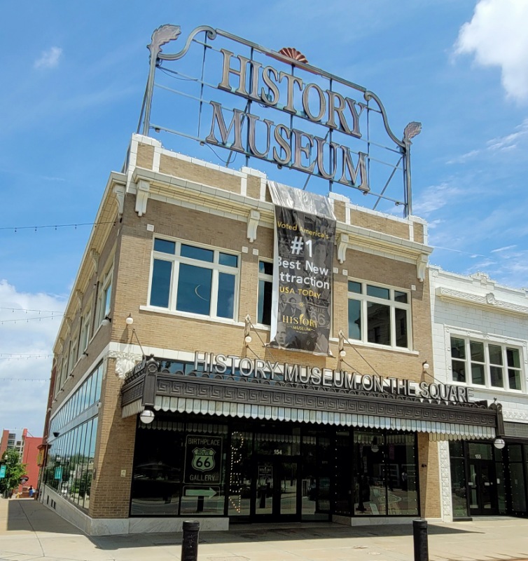 The best new attraction in Springfield, Missouri is the History Museum on the Square.