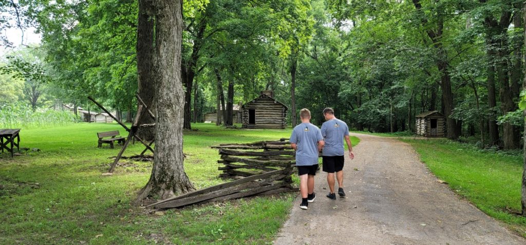 Top things to do in Springfield Illinois include a visit to Lincoln's New Salem.