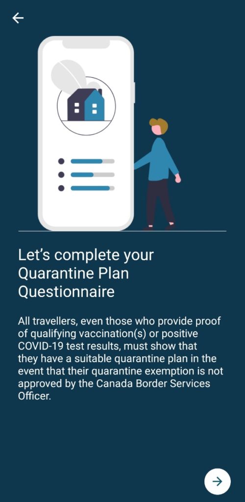 Canada border reopening requires visitors to complete a Quarantine Plan via the ArriveCAN.