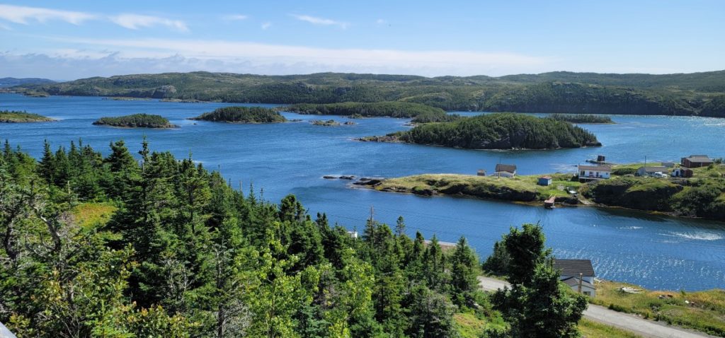 Pike's Arm Lookout is one of the beautiful things to do on the east coast in Newfoundland.