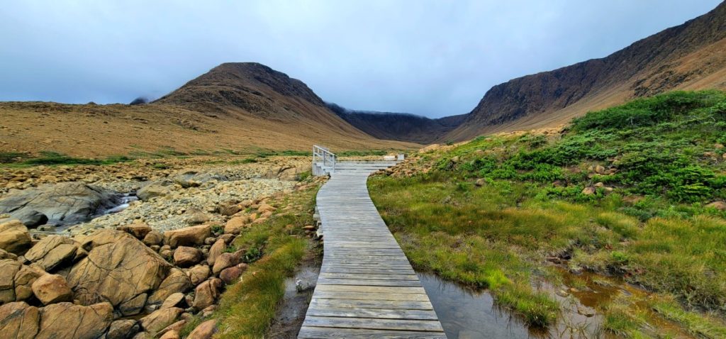 The Tablelands Trail in Gros Morne National Park is both barren and beautiful. It's a must-do on a western Newfoundland itinerary.