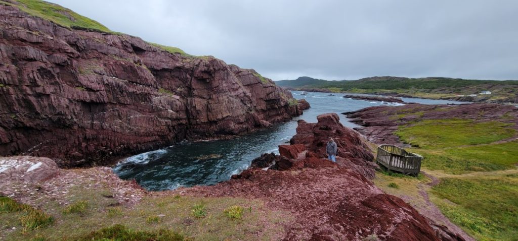 The Tickle Cove Sea Arch is one of the beautiful things to do on the east coast in Newfoundland.