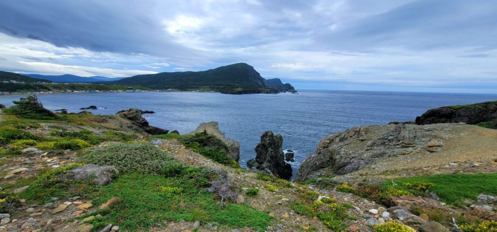 A viewpoint from the Eastern Point Trail near Gros Morne National Park.