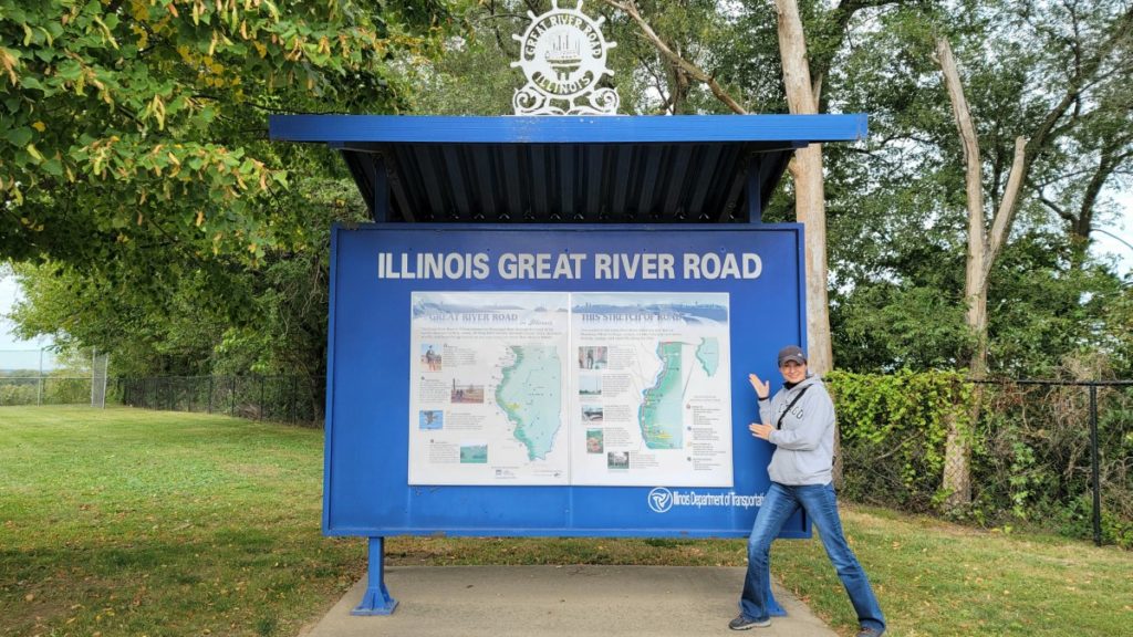 Great River Road Illinois Map