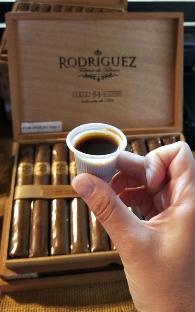 Rodriguez Cigars and cuban espresso.