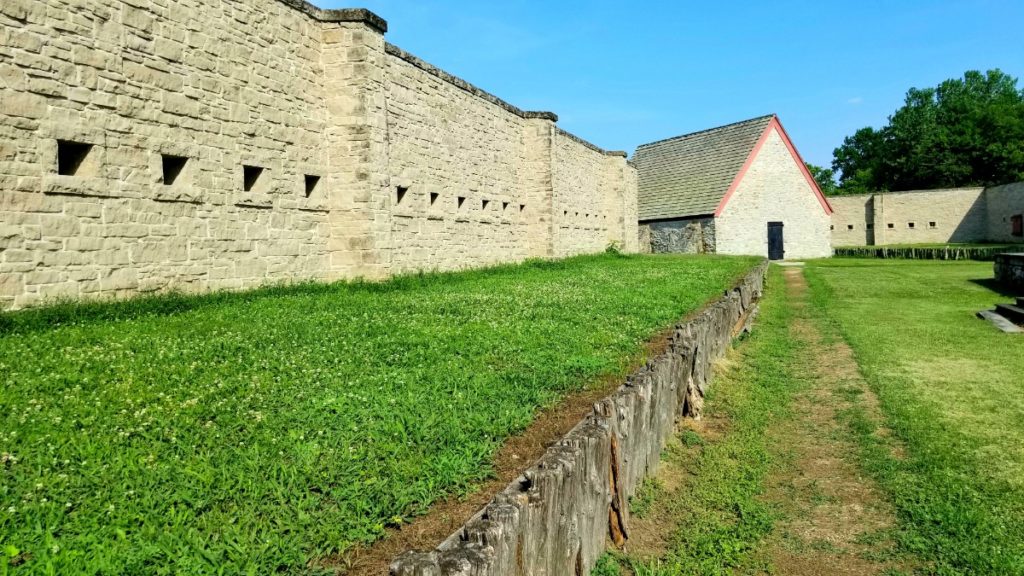 The Fort de Chartres State Historic Site is one of the many things to do on the Great River Road Illinois.