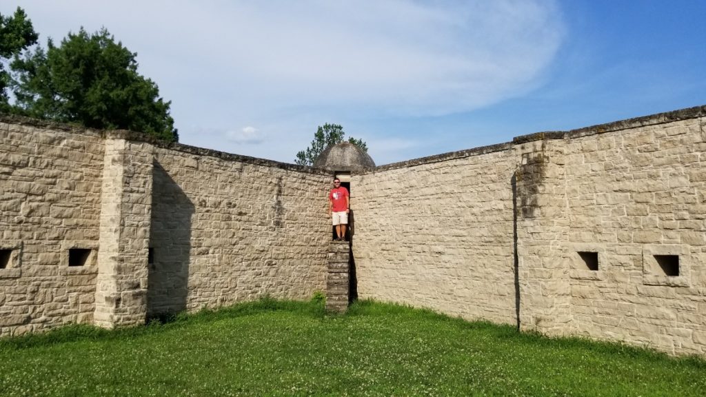 The Fort de Chartres State Historic Site is on the things to do on the Great River Road Illinois.