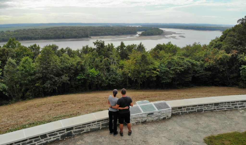 The Fort Kaskaskia State Historic is one of the many things to do on the Great River Road Illinois.