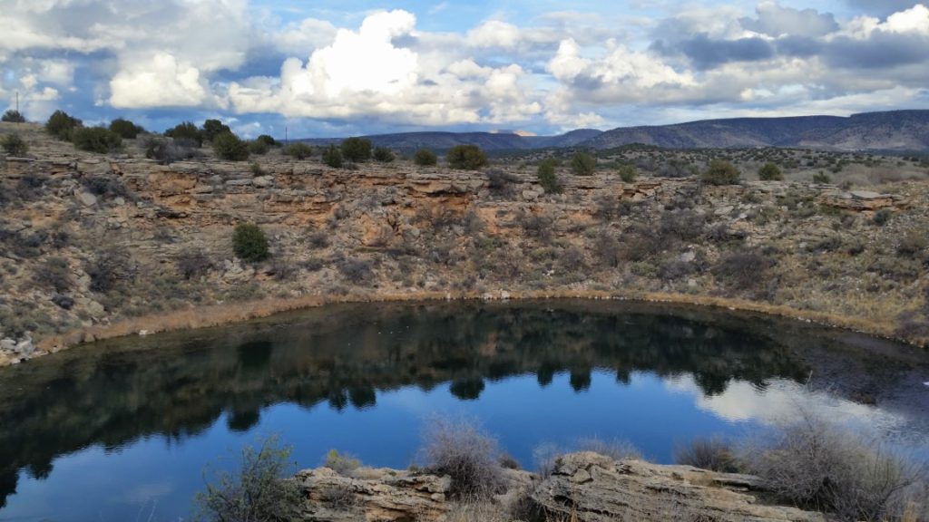 The Montezuma Well is one of the easy hiking trails in Sedona.