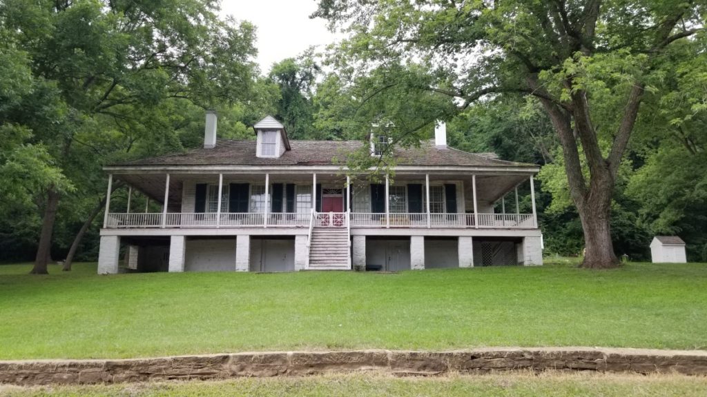 The Pierre Menard Home National Historic Site.