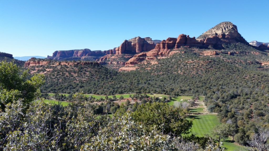The view from Rachel's Knoll in Sedona.