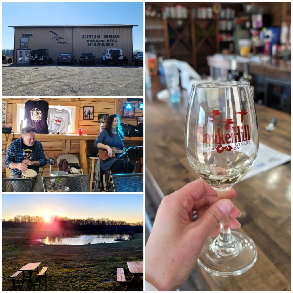 Honker Hill Winery on the southern Illinois wine trail.