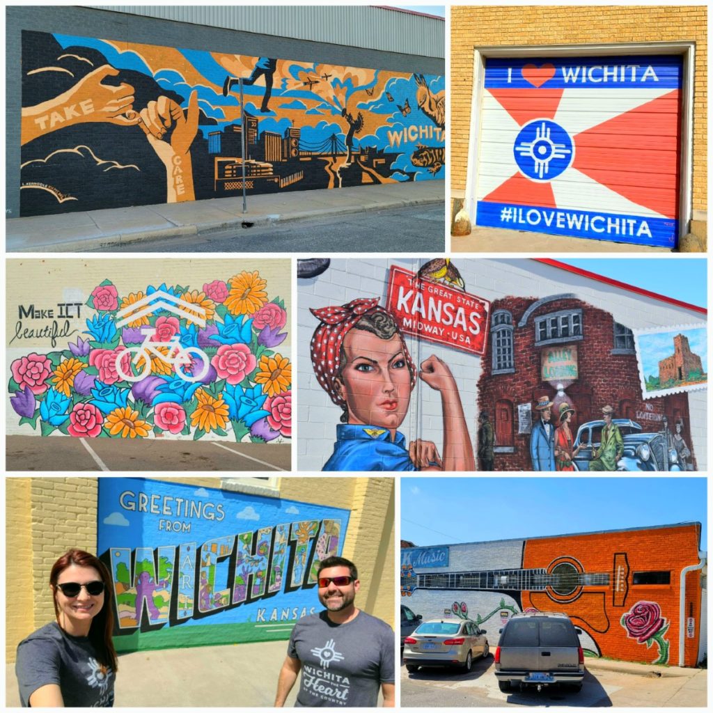 One of the fun things to do in Wichita is check out all the street murals in the Douglas Design District.