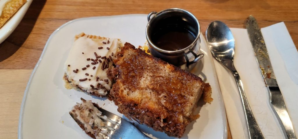 Coffee cake and a Nutella pop tart at HomeGrown Wichita.