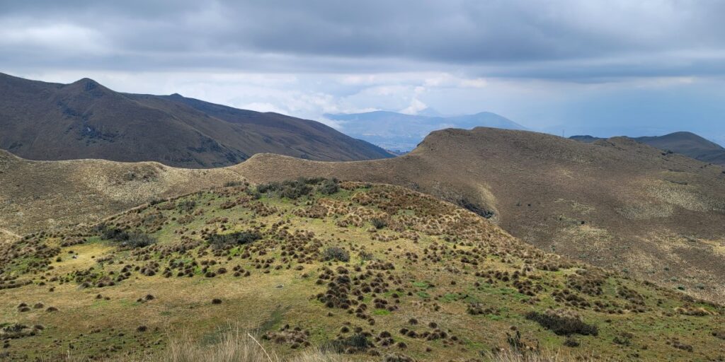 Pichincha Volcano in Ecuador.