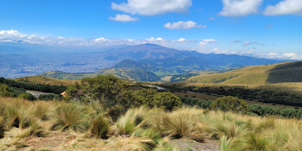 A stunning view from Cruz Loma plateau.