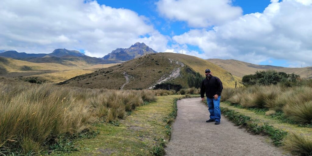 One of Quito's best hiking trails.
