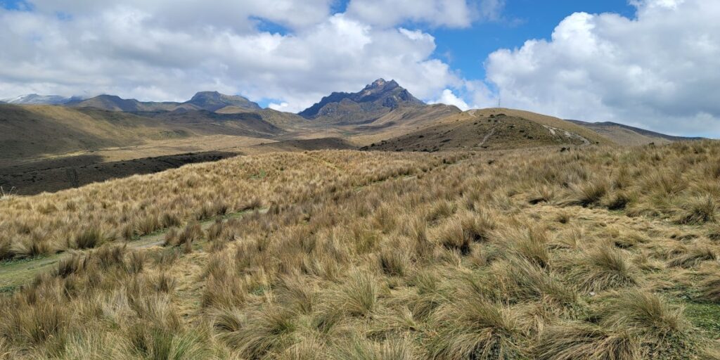 Quito volcano hike.