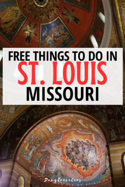 Inside the Cathedral Basilica of Saint Louis in the Central West End neighborhood.