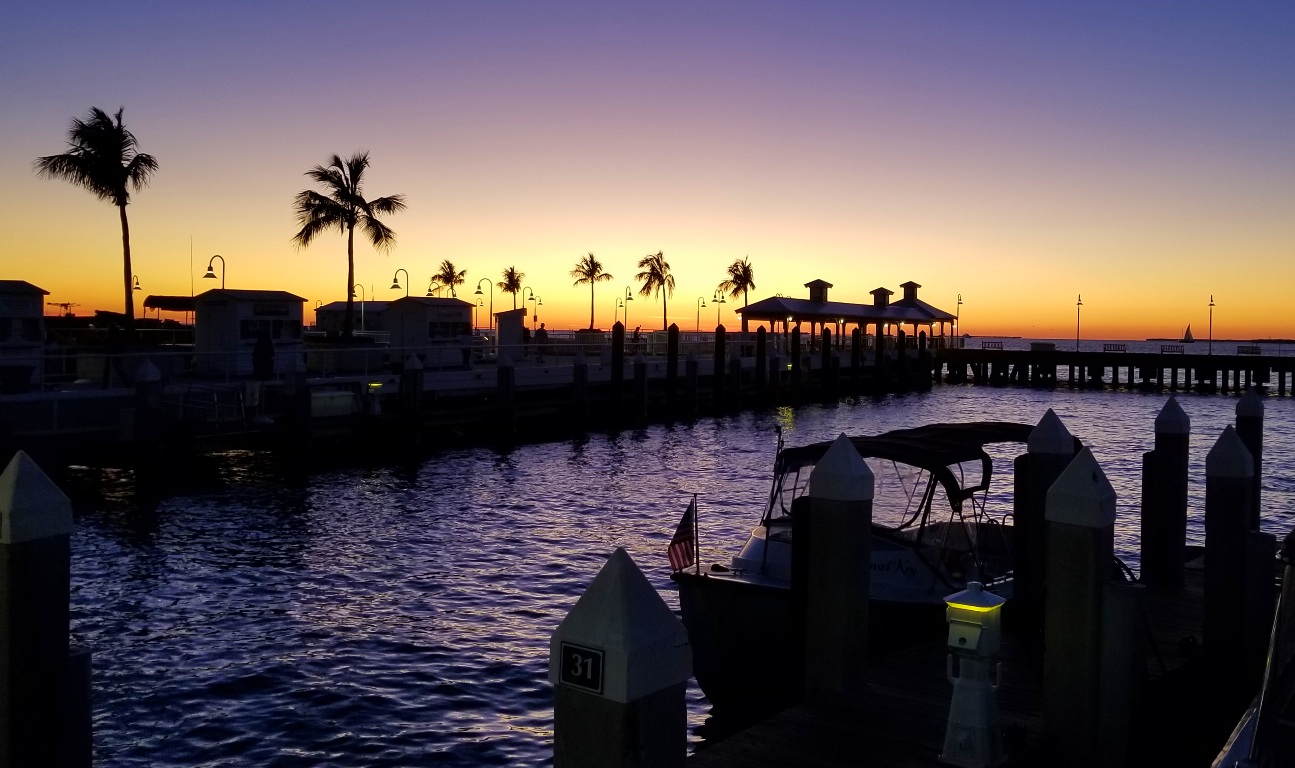 Kew West is one of the best places to vacation in January in the continental United States.