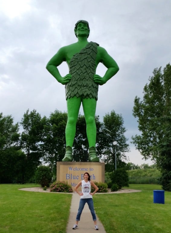 The Jolly Green Giant Statue